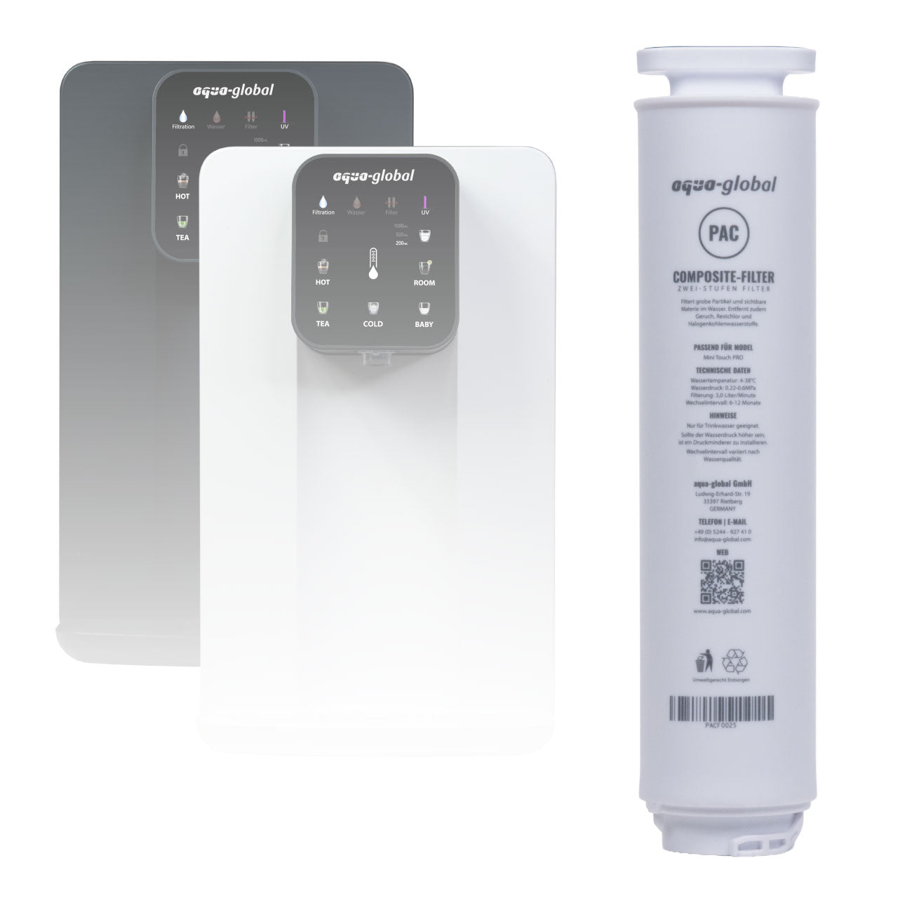 Kit de filtres Mini Touch PRO
