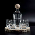 Carafe avec 4 verres